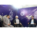 بازدید دکتر شهریاری از غرفه «سازمان مطالعه و تدوین»