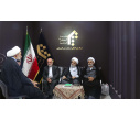 بازدید دکتر شهریاری، از غرفه جامعة المصطفی العالمیة