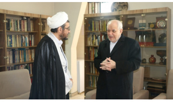 دیدار سرپرست «سمت» با استاد برجسته فلسفه دانشگاه شهید بهشتی