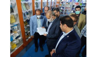 بازدید وزیر کشور از غرفه «سمت» در نمایشگاه کتاب تهران